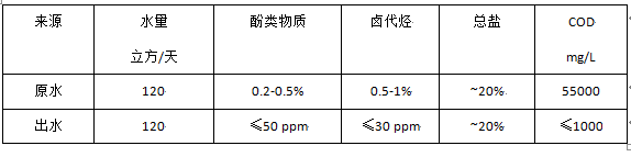 高盐高浓度有机废水治理